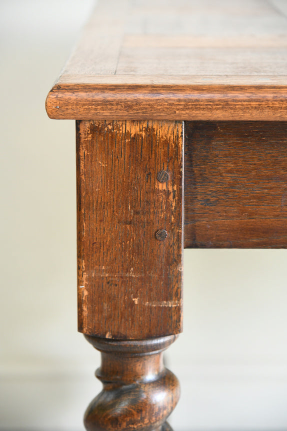 Oak Rectangular Kitchen Table