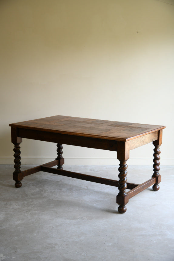 Oak Rectangular Kitchen Table