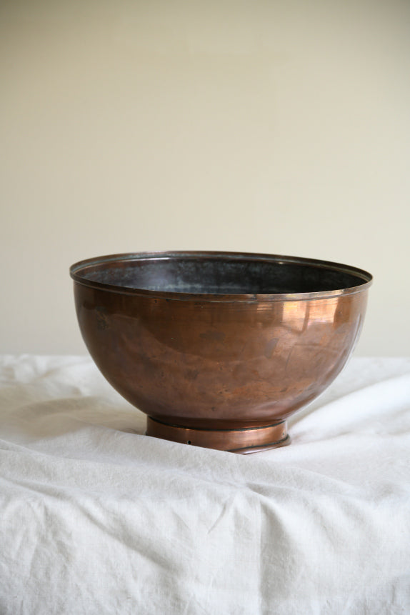 Large Copper Bowl
