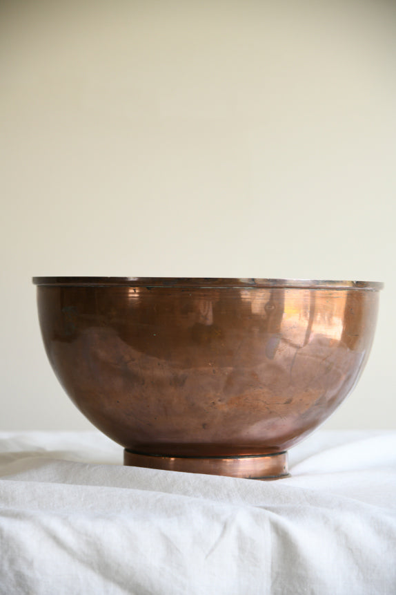 Large Copper Bowl