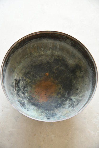 Large Copper Bowl