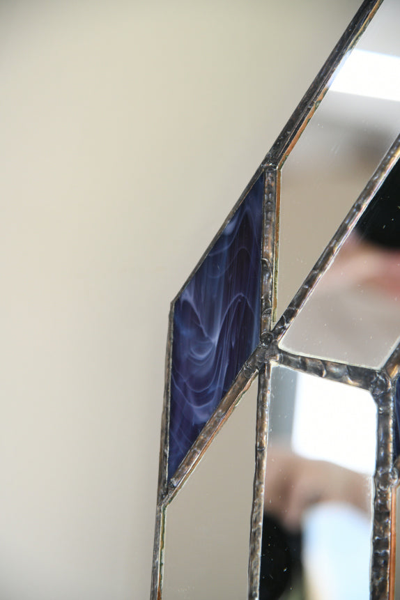 Gothic Lead Glass Wall Mirror