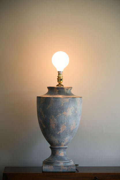 Ceramic Painted Urn Table Lamp
