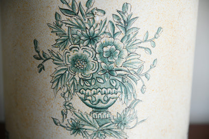 Toleware Tea Cannister Style Table Lamp