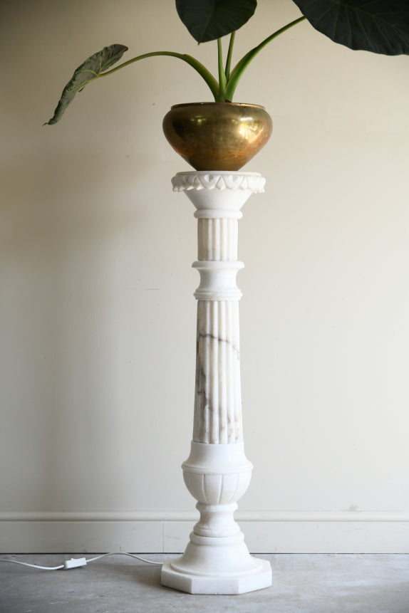 White Marble Column