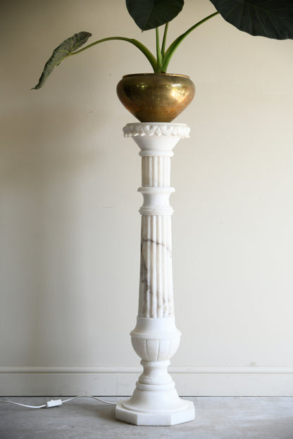 White Marble Column