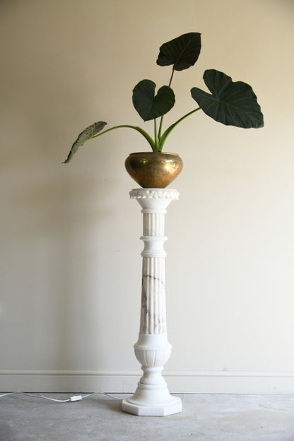 White Marble Column