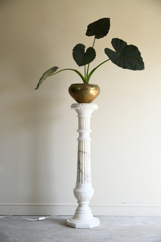 White Marble Column
