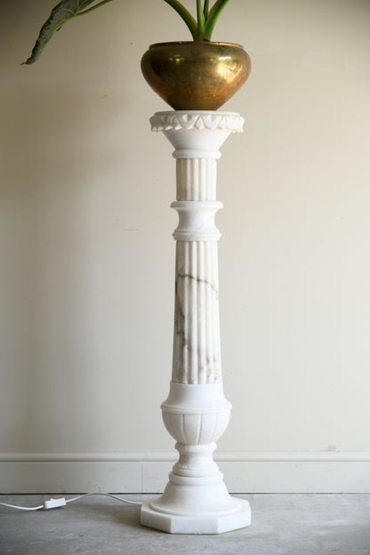 White Marble Column