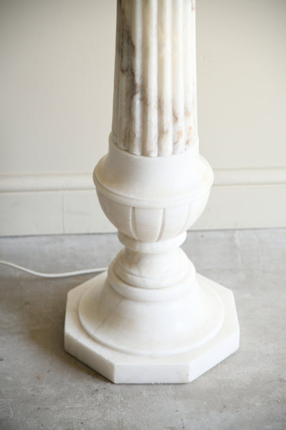 White Marble Column