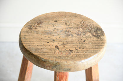 Elm & Beech Tripod Side Table