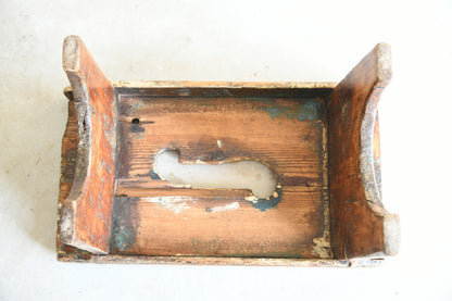 Scottish Vernacular Pine Creepie Stool