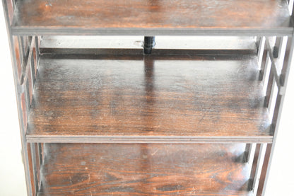 Edwardian Oak Revolving Bookcase