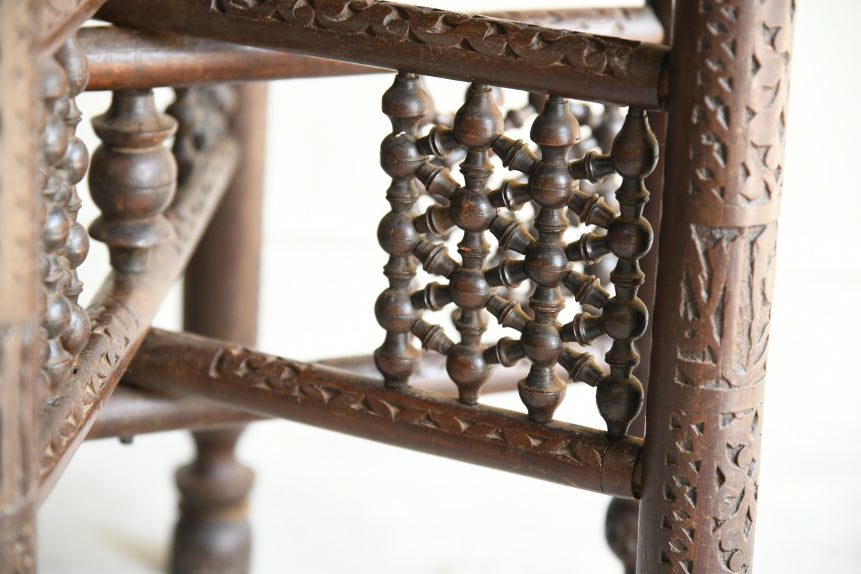 Eastern Brass Tray Top Table
