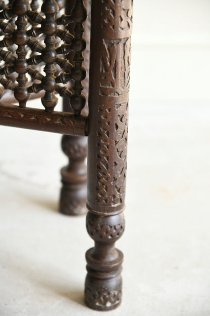 Eastern Brass Tray Top Table