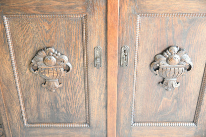 Continental Oak Cupboard