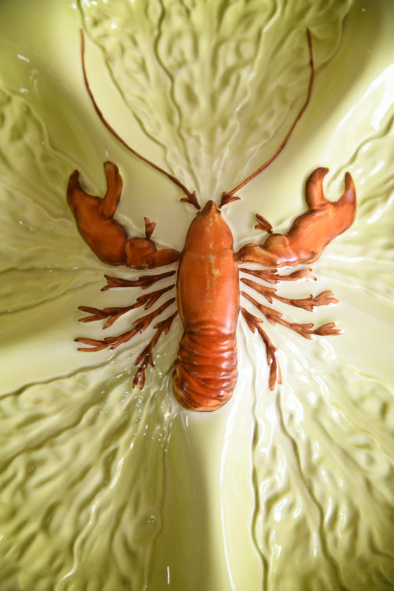 Carlton Ware Lobster Cabbage Dish