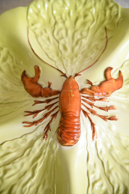Carlton Ware Lobster Cabbage Dish