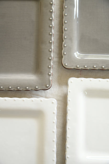 French Square Plates