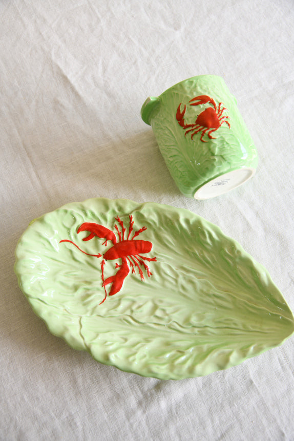 Carlton Ware Lobster Dish & Crab Pot