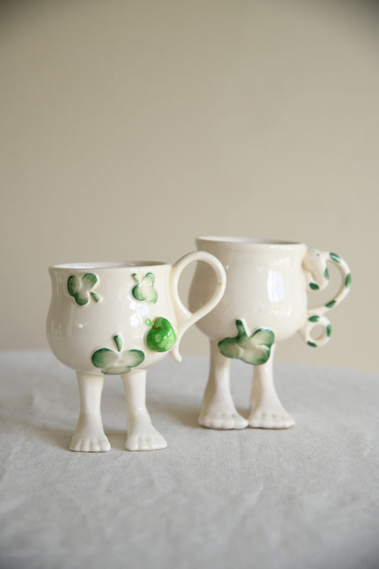 Carlton Ware Adam & Eve Mugs