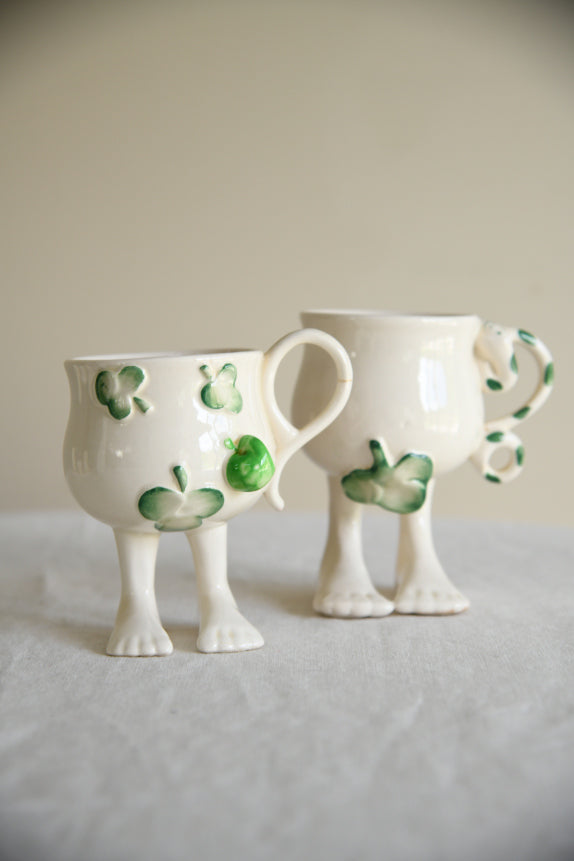 Carlton Ware Adam & Eve Mugs