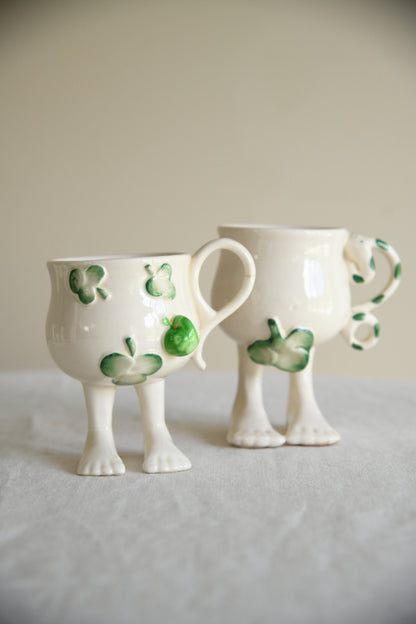 Carlton Ware Adam & Eve Mugs