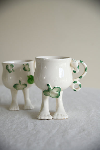 Carlton Ware Adam & Eve Mugs