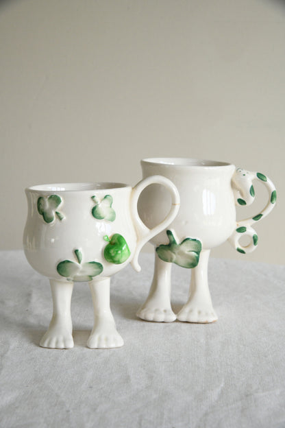 Carlton Ware Adam & Eve Mugs