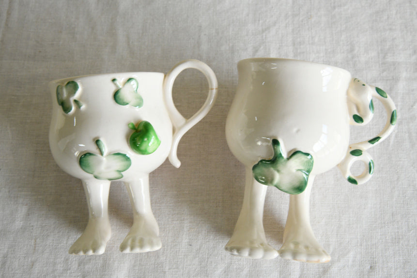 Carlton Ware Adam & Eve Mugs