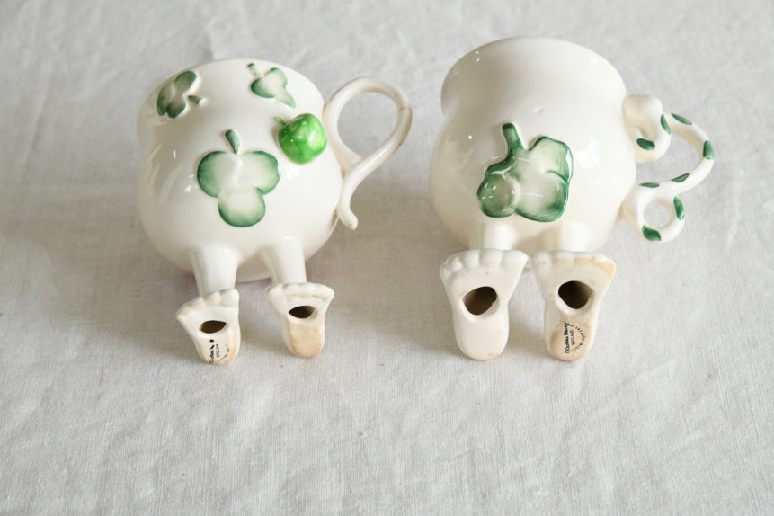 Carlton Ware Adam & Eve Mugs