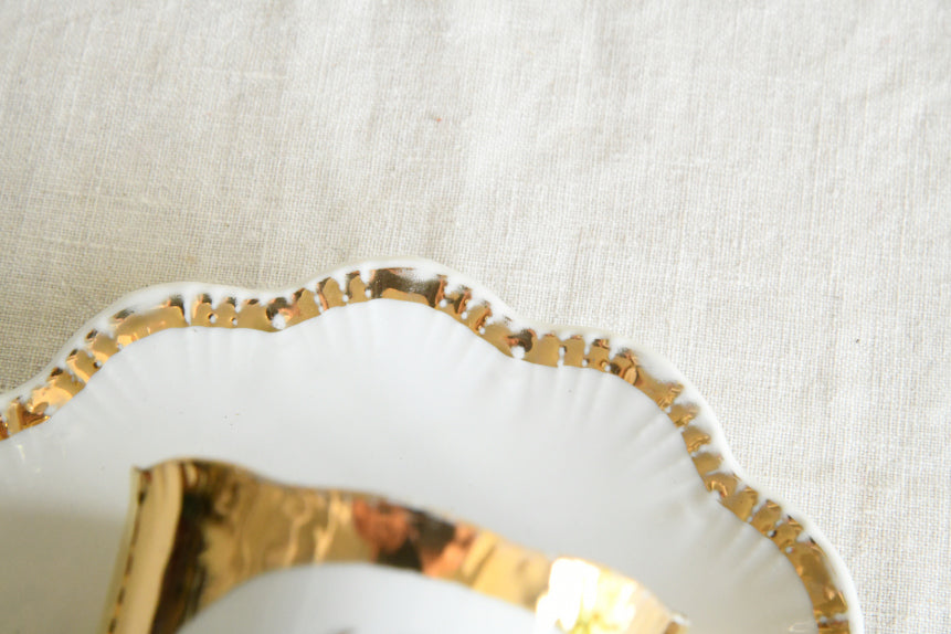 Vintage Cup & Saucer - A Present From Gweek