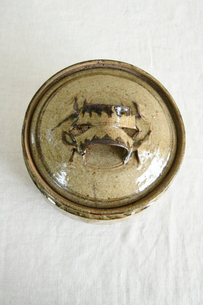 Studio Pottery Lidded Dish