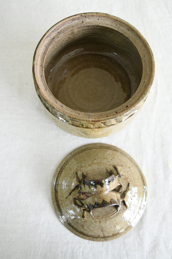 Studio Pottery Lidded Dish
