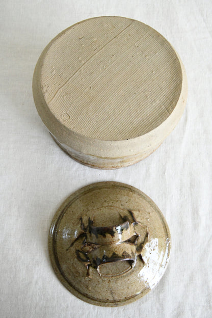 Studio Pottery Lidded Dish