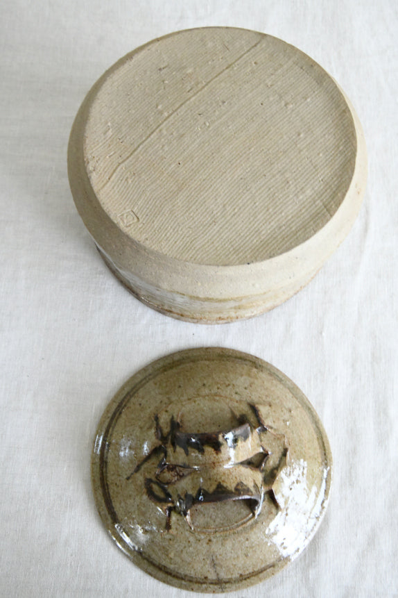 Studio Pottery Lidded Dish