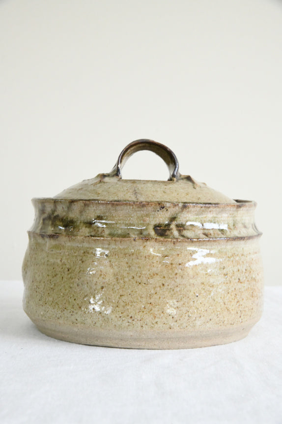Studio Pottery Lidded Dish