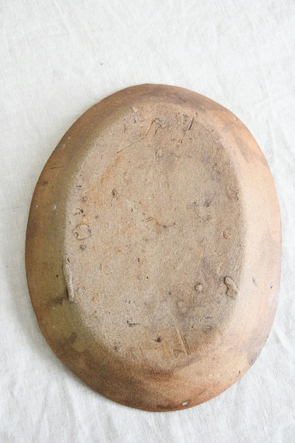 Brown Pottery Dish