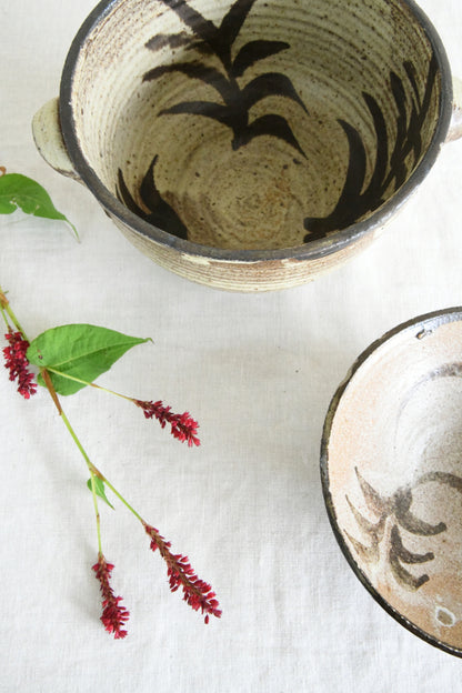 Pair of Pottery Bowls