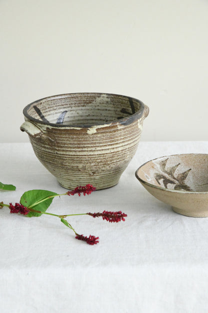 Pair of Pottery Bowls