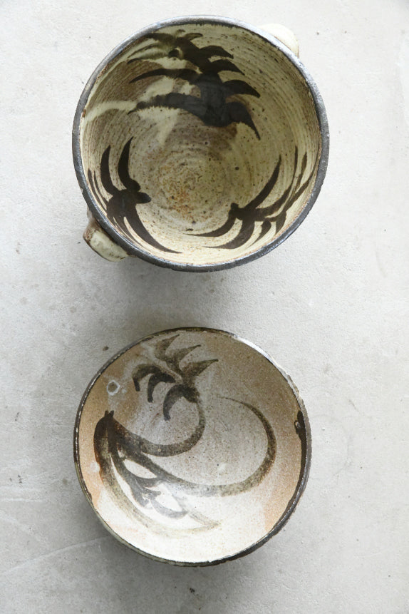 Pair of Pottery Bowls