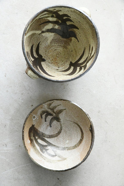 Pair of Pottery Bowls
