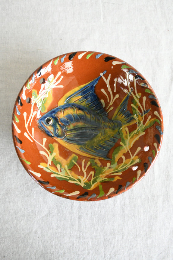 Majolica Fish Bowl