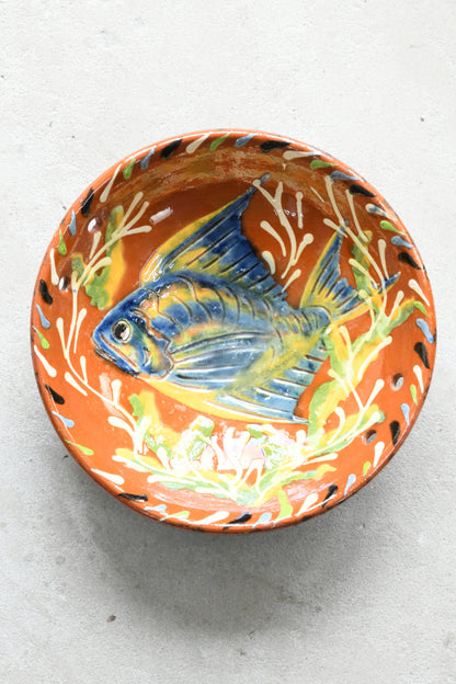 Majolica Fish Bowl