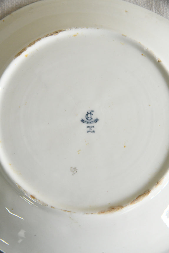 Vintage Majolica Fish Plate