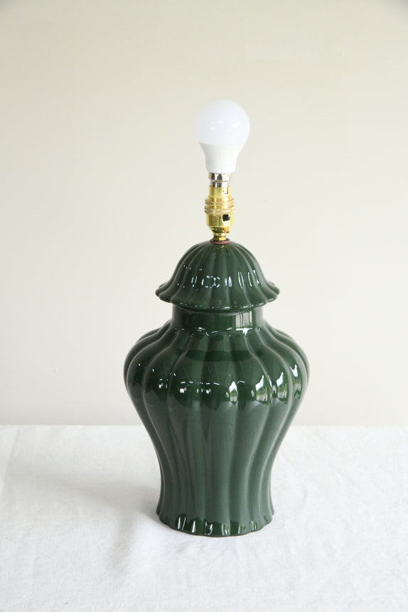 Green Ceramic Table Lamp
