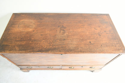 Late 18th Century Oak Mule Chest