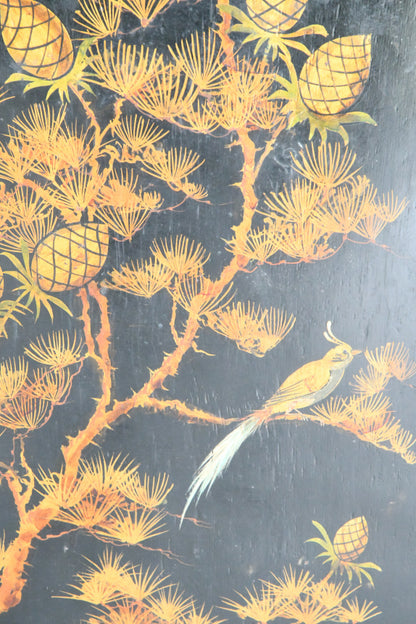 Antique Oriental Style Folding Screen