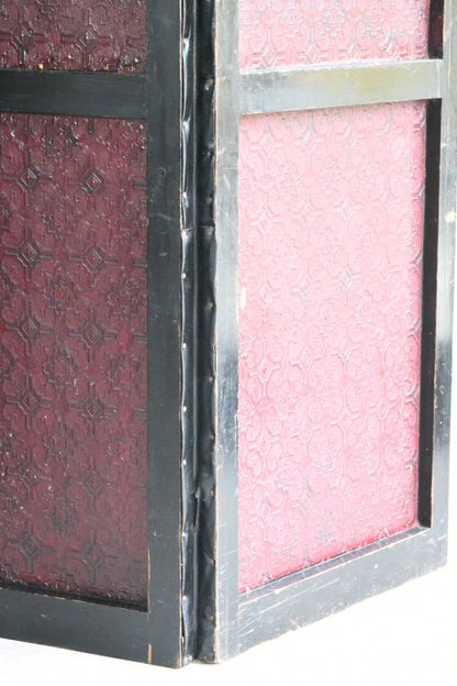 Antique Oriental Style Folding Screen