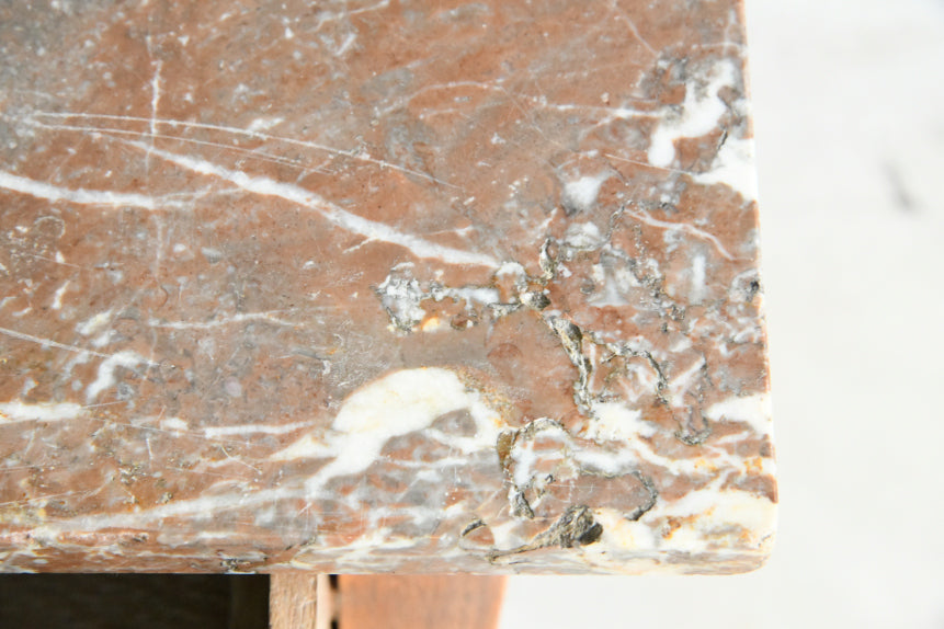 Oak & Marble Washstand